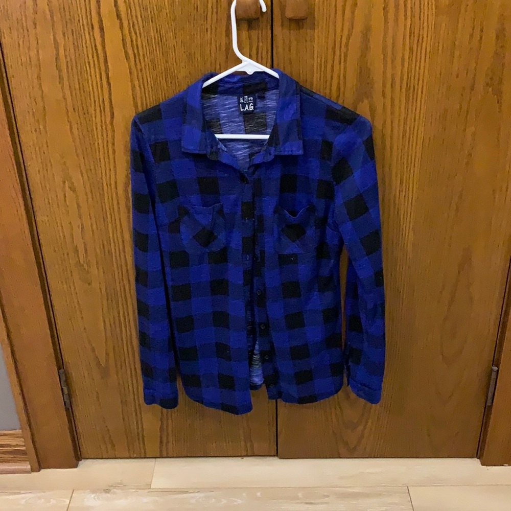 Blue flannel